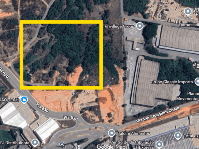 Área Industrial de 74.585m² à Venda