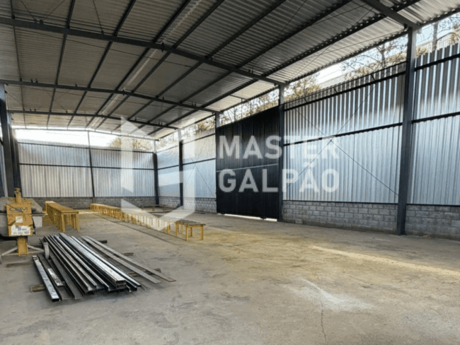 Galpão de 330m² | Carvalho de Brito – Santa Luzia/MG Galpão de 330m² | Carvalho de Brito – Santa Luzia/MG