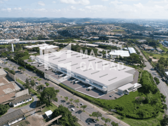 Galpão Logístico com 5 Docas – Contagem MG Galpão Logístico com 5 Docas – Contagem MG
