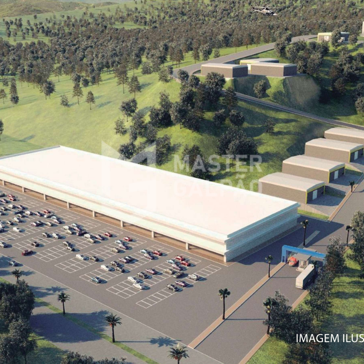 Lote logístico para venda no Piumhi Park Contagem