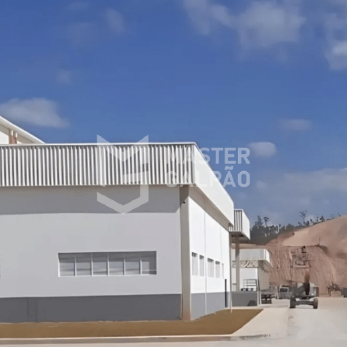 Galpão moderno para locação em condomínio logístico