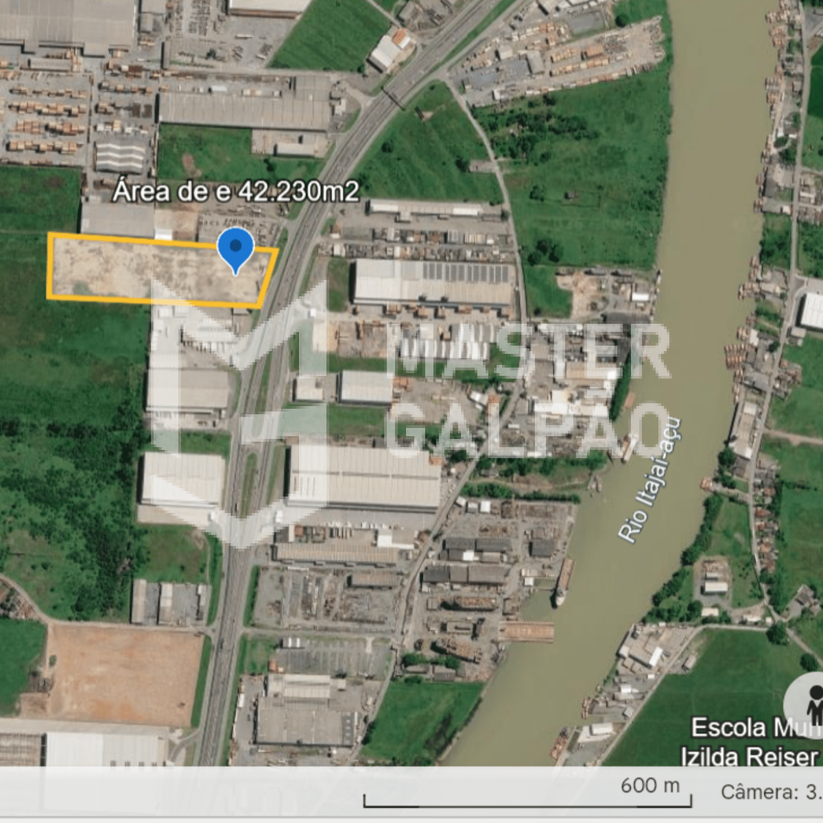 Área Industrial 42.230m² | Salseiros - Itajaí/SC