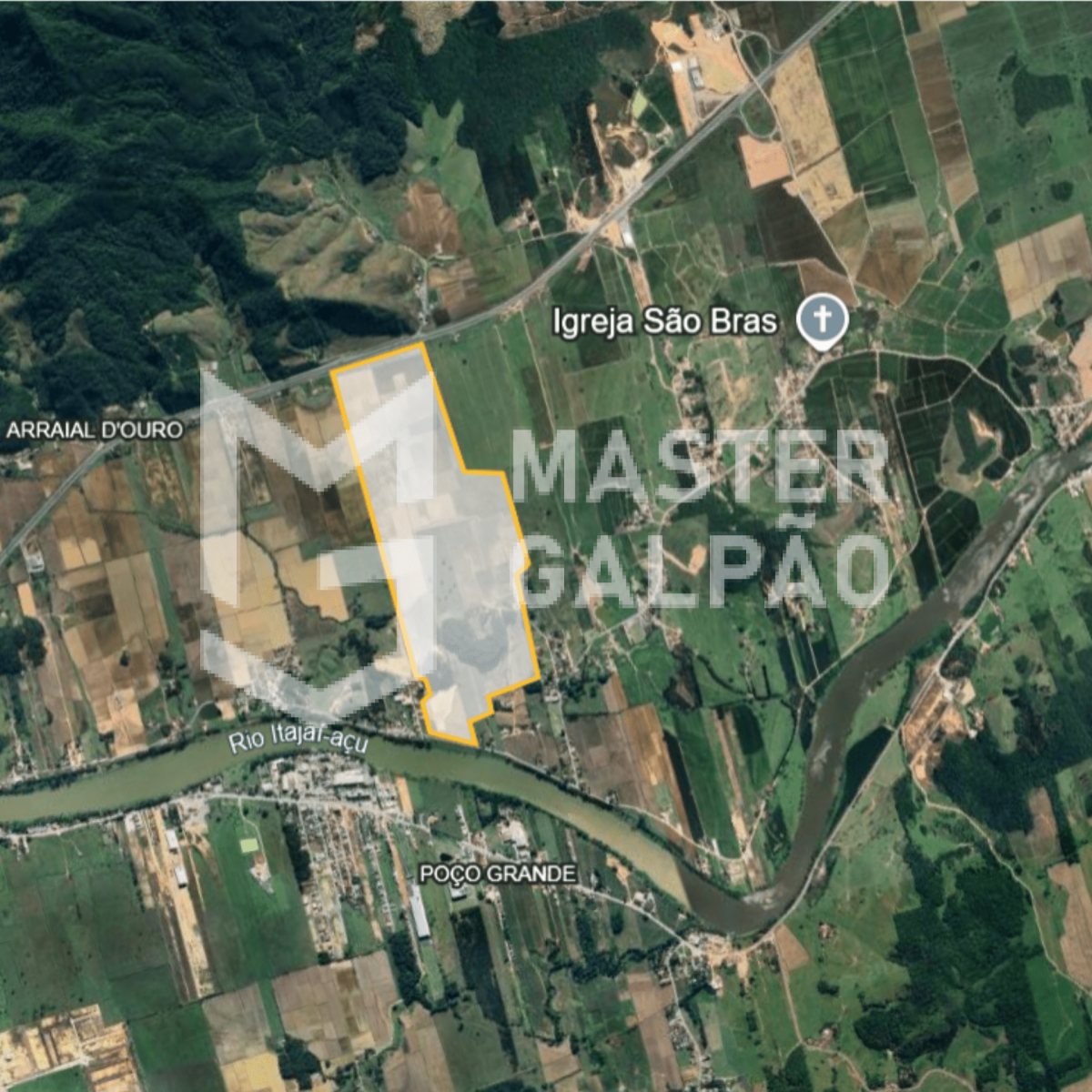 Terreno Industrial 936.000m² | Ilhota/SC – BR‑470