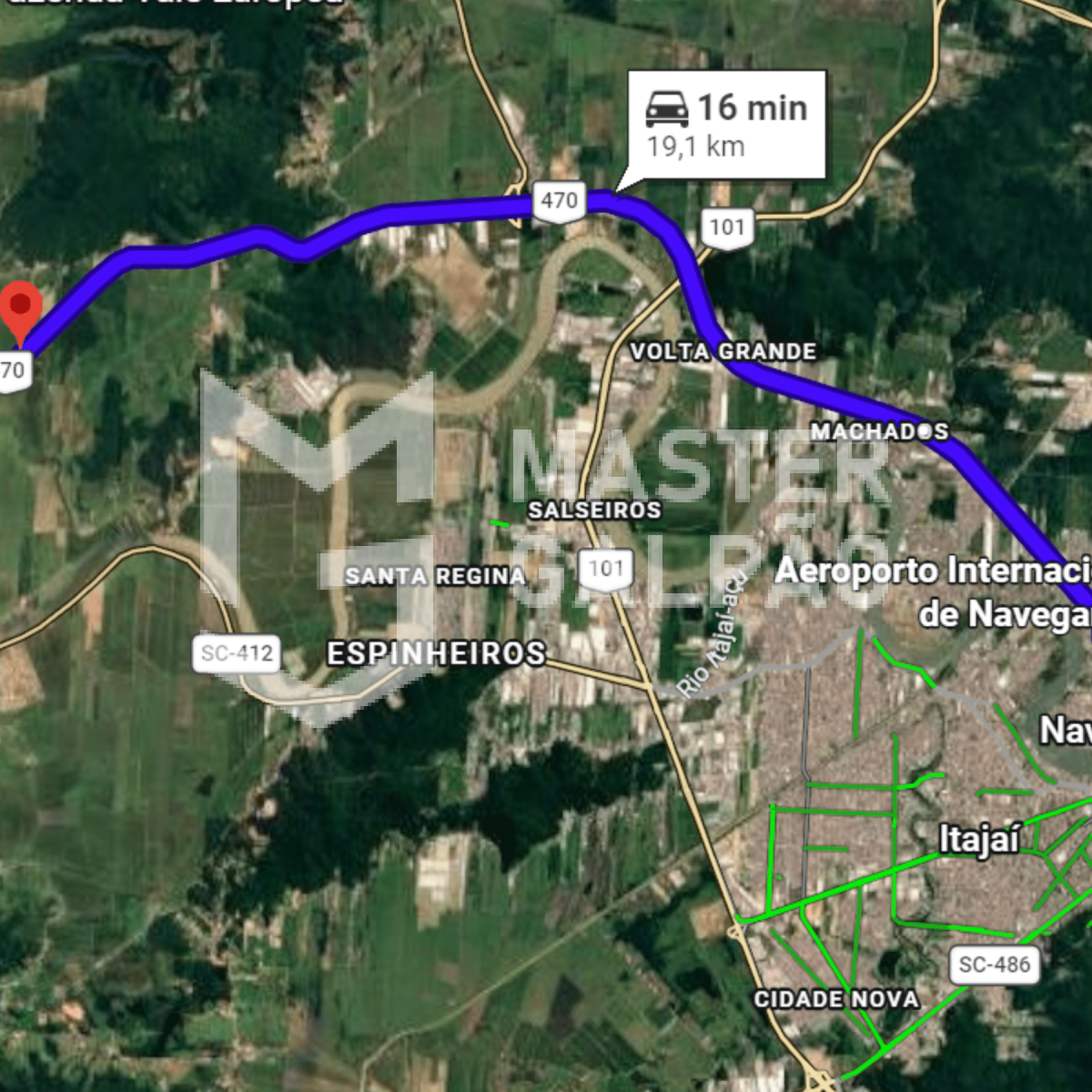 Área Industrial 500.000m² | Gaspar/SC – Eixo Logístico BR‑470