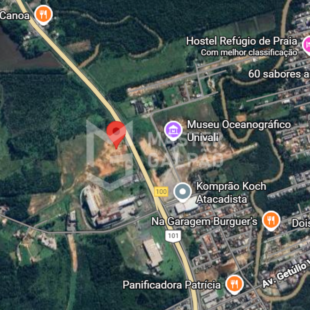 Área Industrial 217.629m² | Marginal BR‑101 - Balneário Piçarras/SC