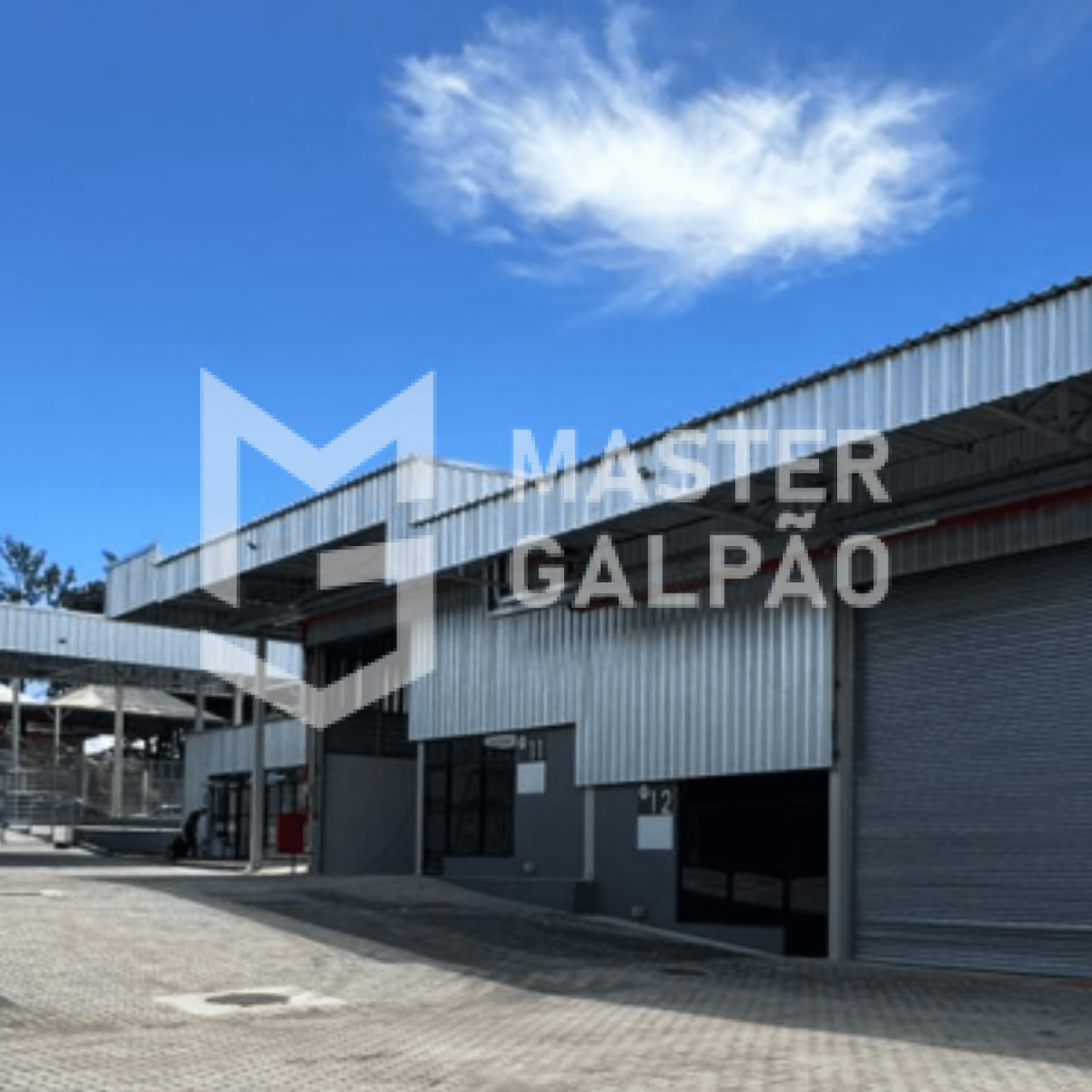 Galpões de 269m² a 538m² para Locação