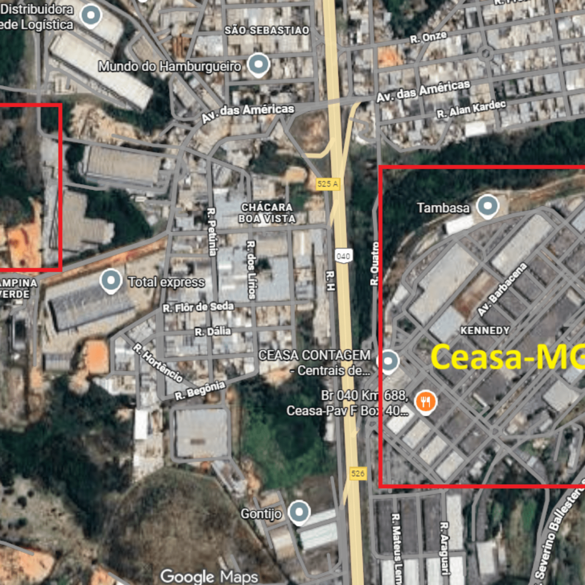Área Industrial de 74.585m² à Venda