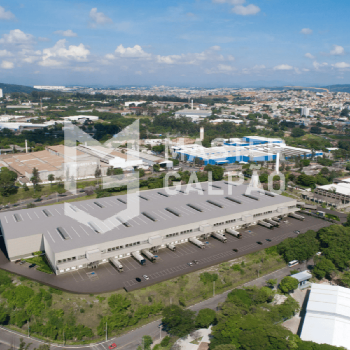 Galpão Logístico com 5 Docas – Contagem MG