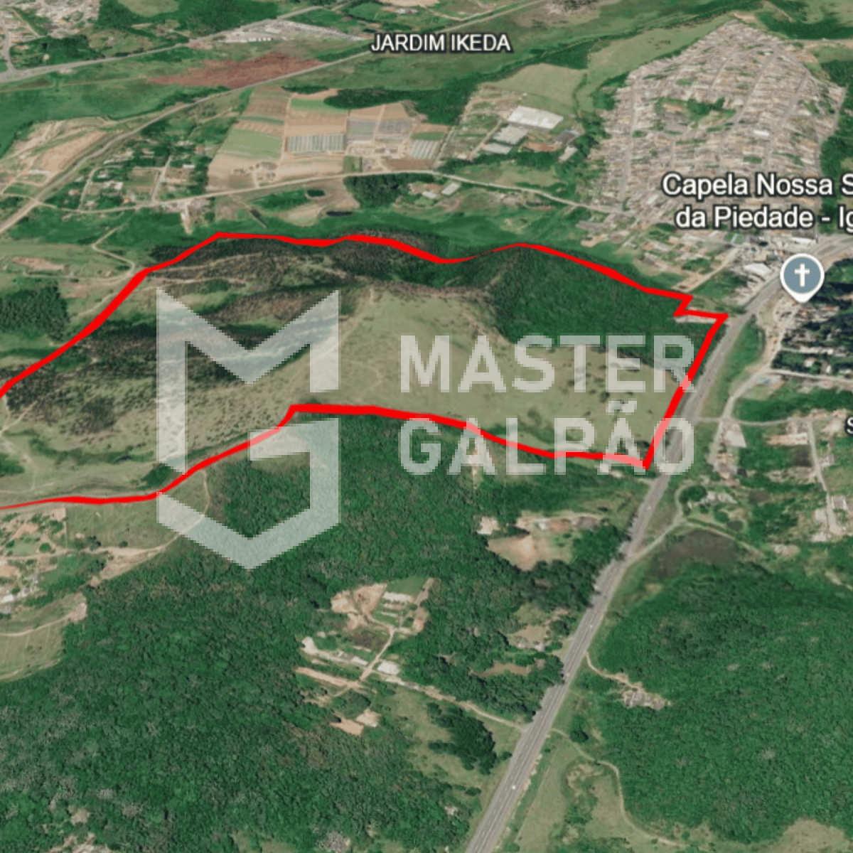 Área Industrial de 500.000 m² | Rodovia Índio Tibiriçá – Suzano/SP