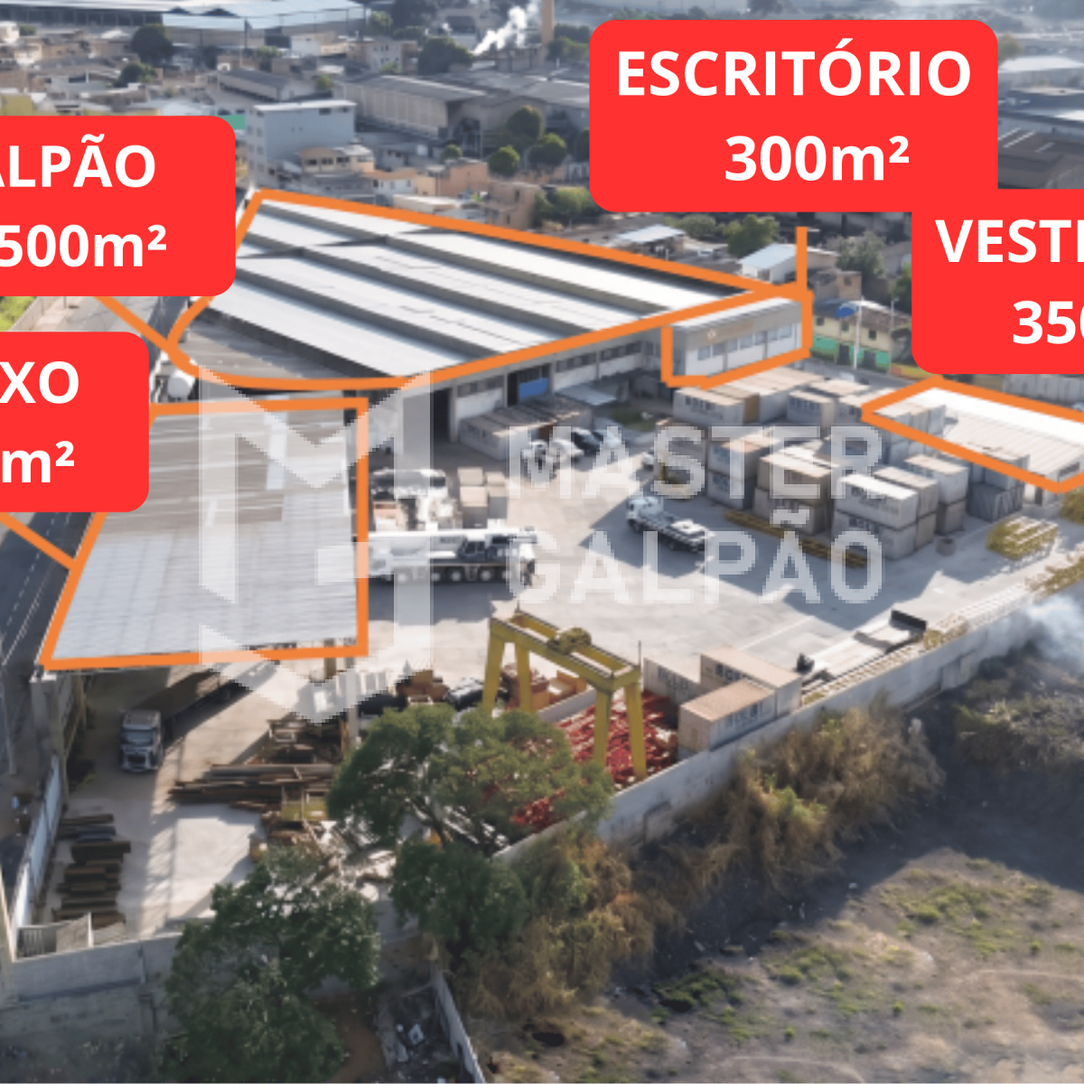 Estrutura Completa e Pronta | Cidade Industrial – Contagem/MG
