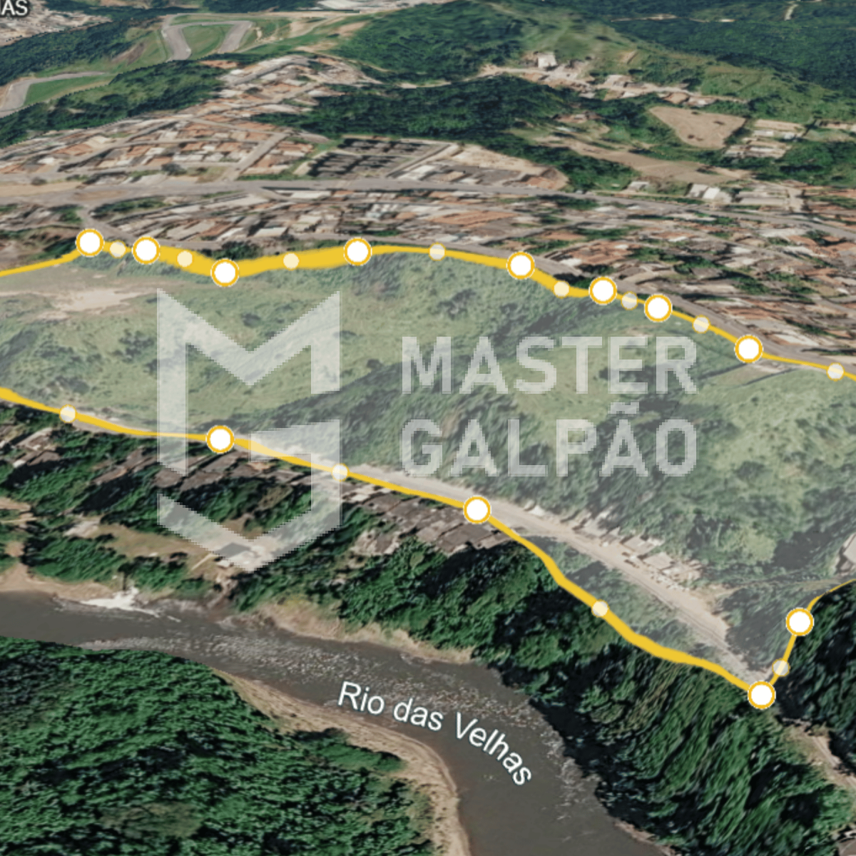 Área Logística com 67.414m² – Santa Luzia