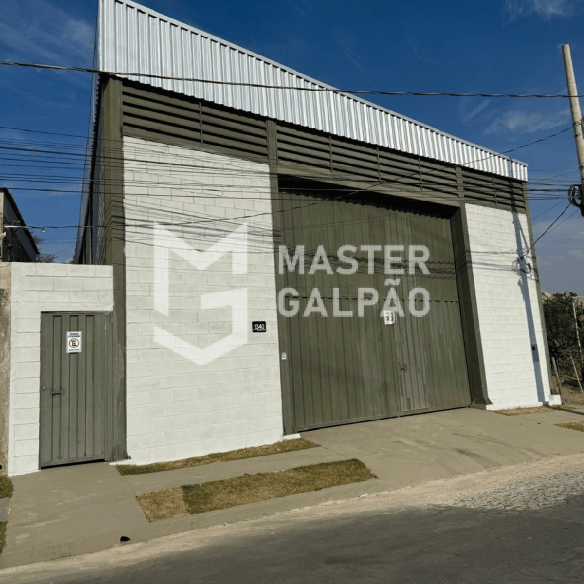 Galpão Industrial 340m² com trifásico - Contagem/MG