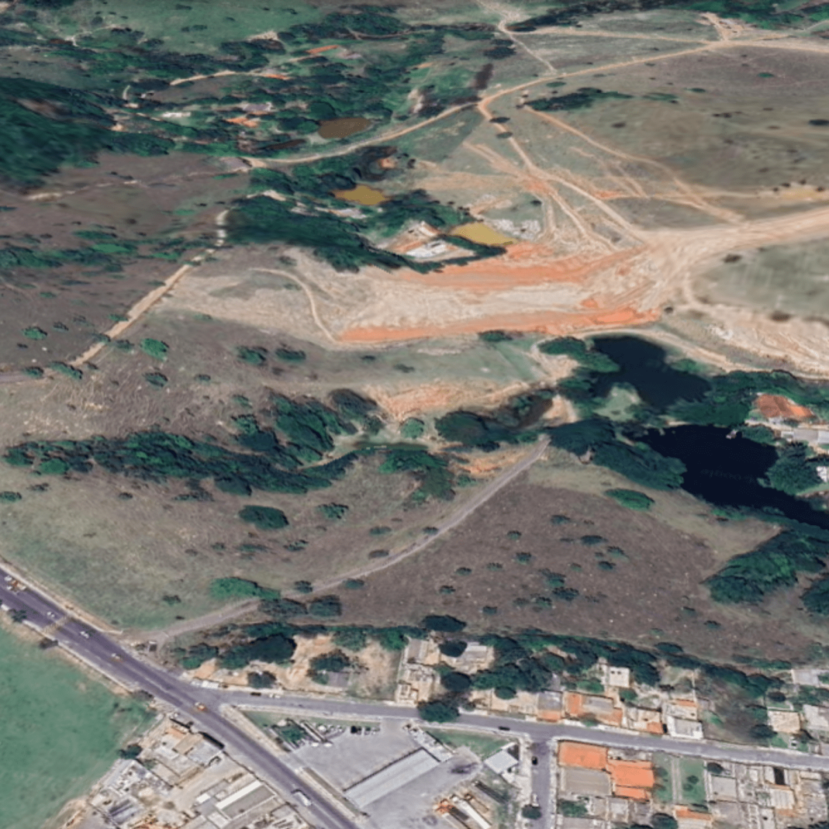 Área Industrial Próxima ao Novo Aeroporto