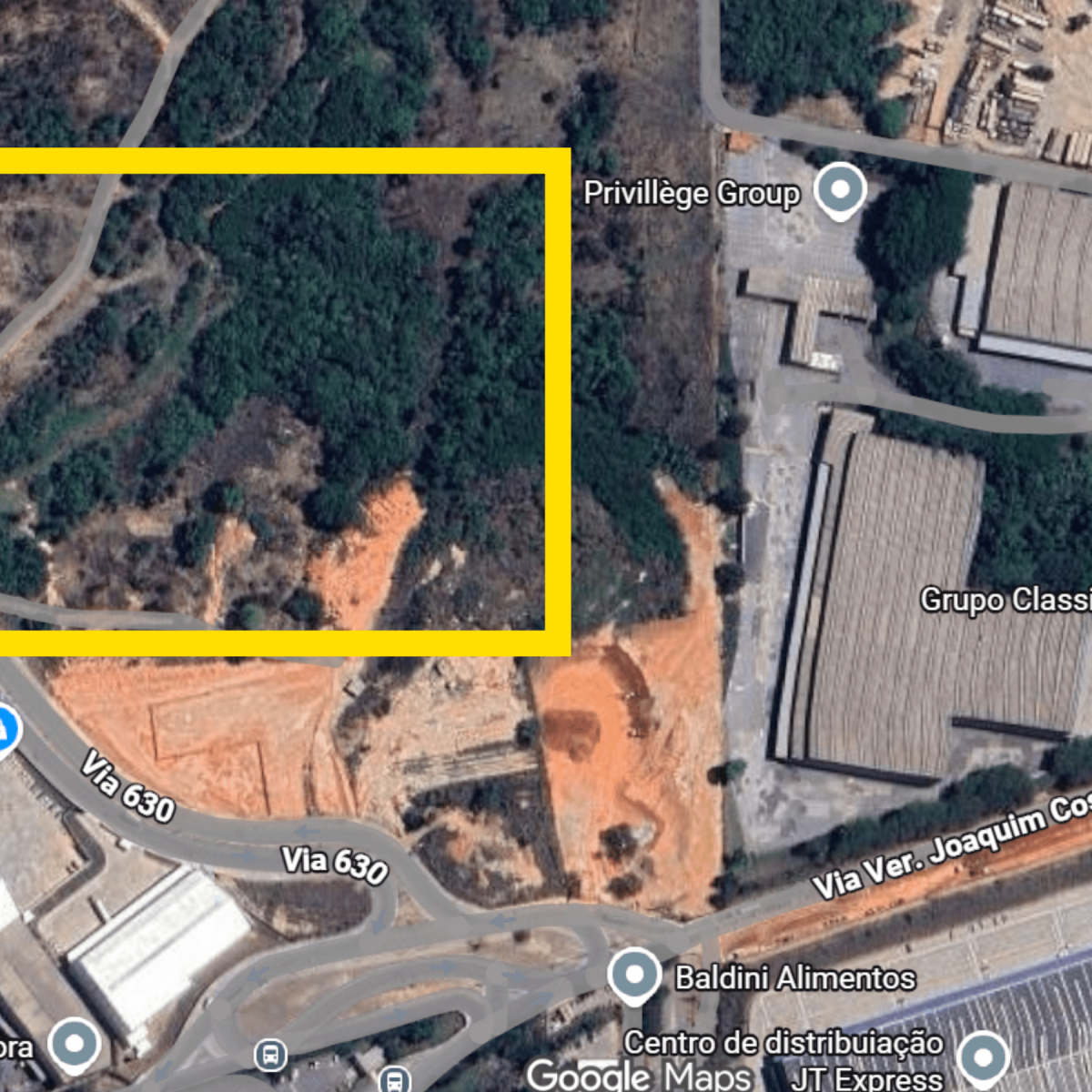 Área Industrial de 74.585m² à Venda