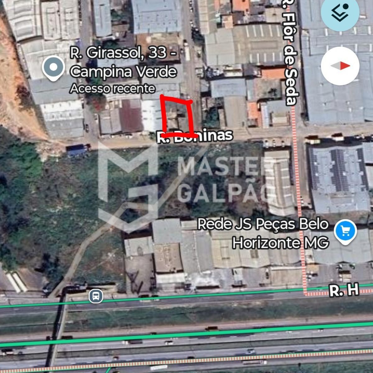 Lote Industrial de 360m² | Campina Verde – Contagem/MG