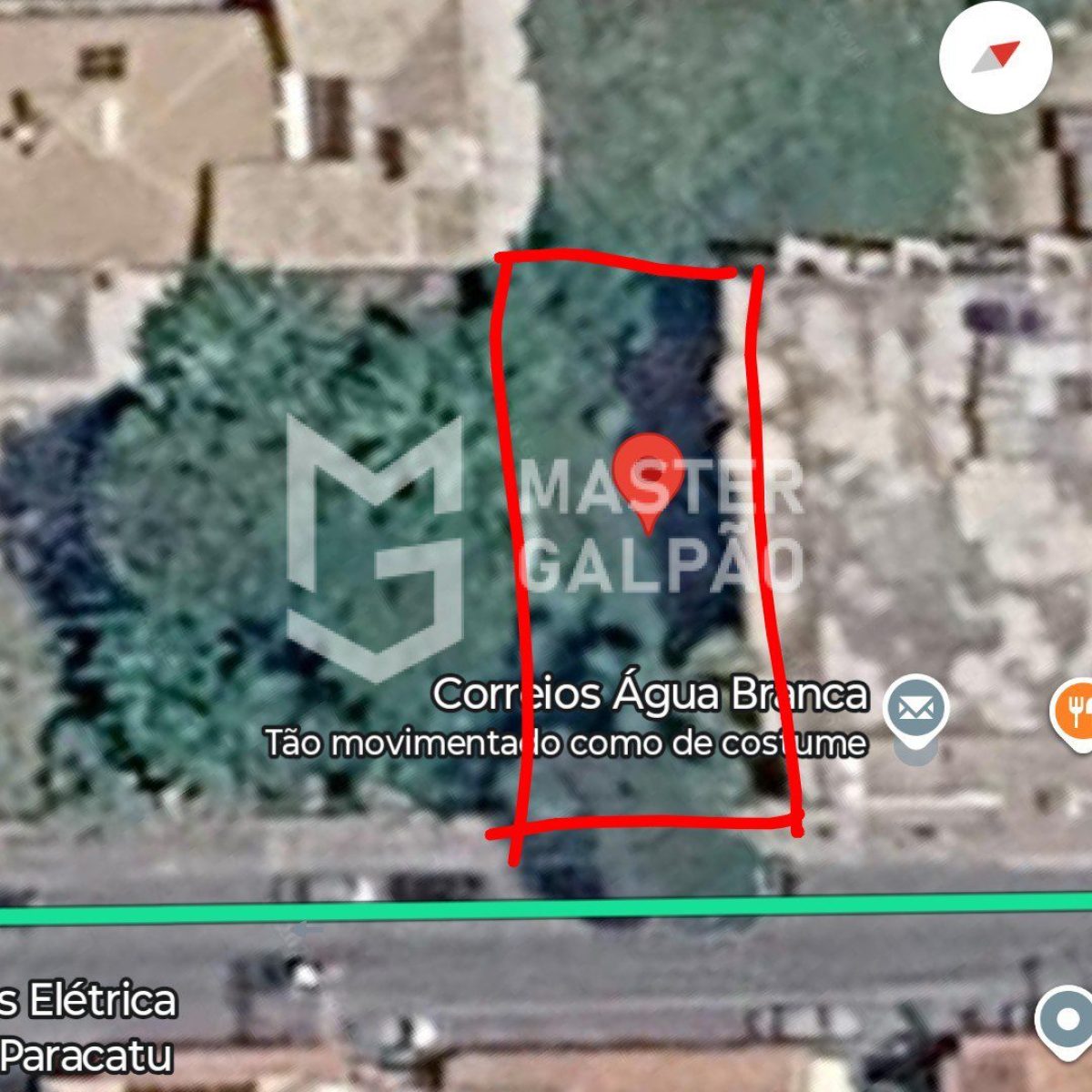 Lote 360m² em Avenida Principal – Água Branca