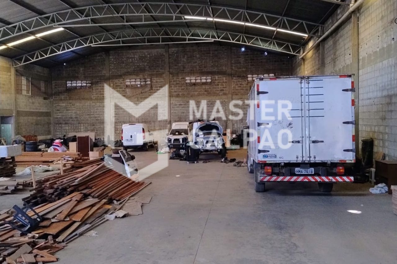 - Galpão de 930m² para Locação em Contagem – Excelente Localização Industrial