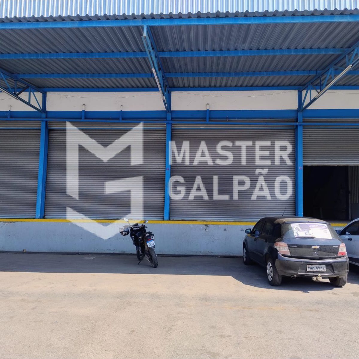 Galpão de 1.260m² com Docas Eletrônicas