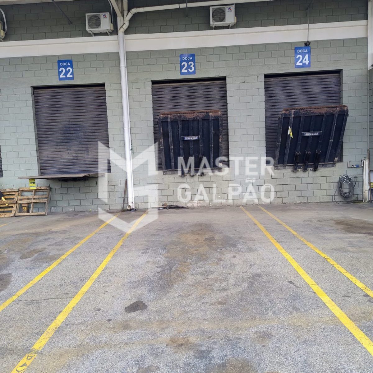 Módulos de 1.500m² com 4 docas | Ribeirão das Neves