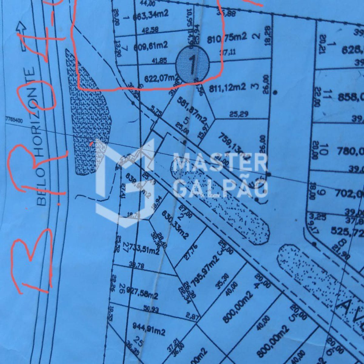 Área de 1.272m² – Frente BR‑040 em Nova Lima