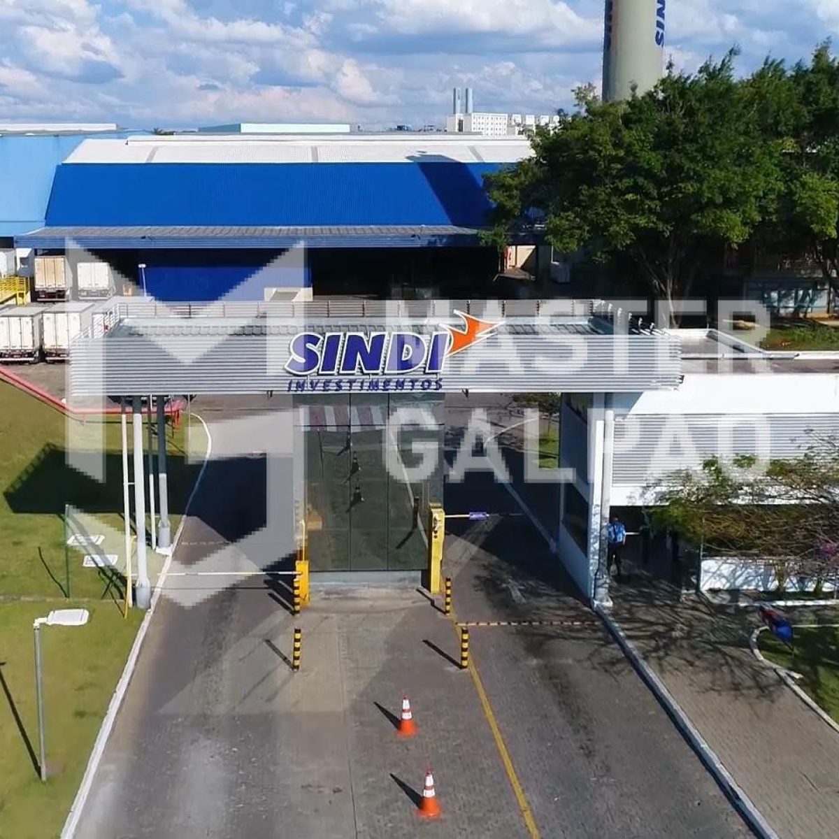 Galpão Logístico – 2.352m² com 6 docas Chácaras Reunidas – Contagem/MG