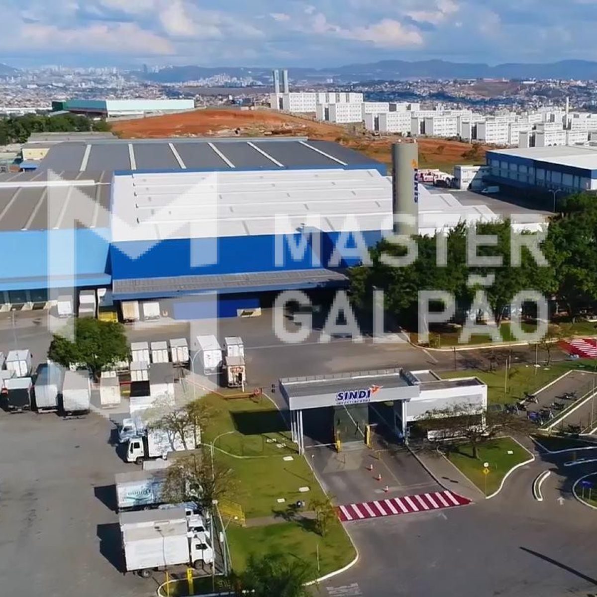 Galpão Logístico – 2.352m² com 6 docas Chácaras Reunidas – Contagem/MG